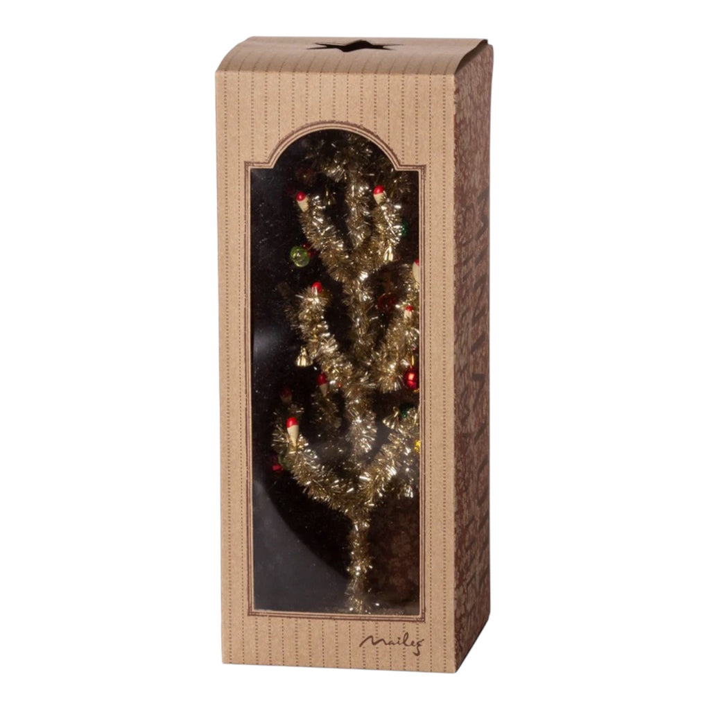 Maileg Weihnachtsbaum Gold Rot und Grün - Sausebrause Shop