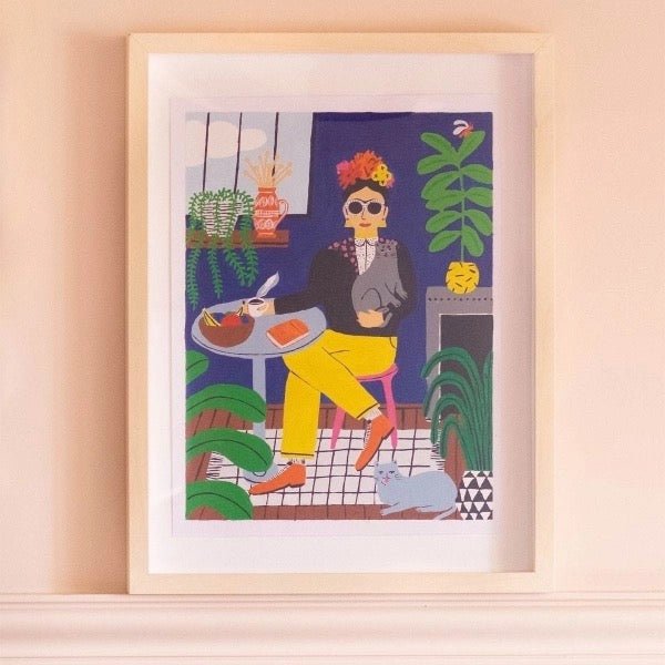 Malen nach Zahlen Set Das Katzenmädchen - Sausebrause Shop