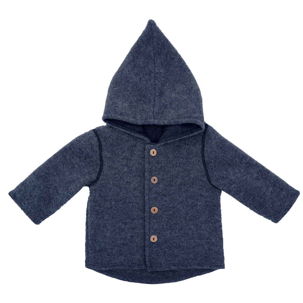 Maximo GOTS Baby Jacke Wollfleece – Kuschelige Babyjacke - Sausebrause Shop