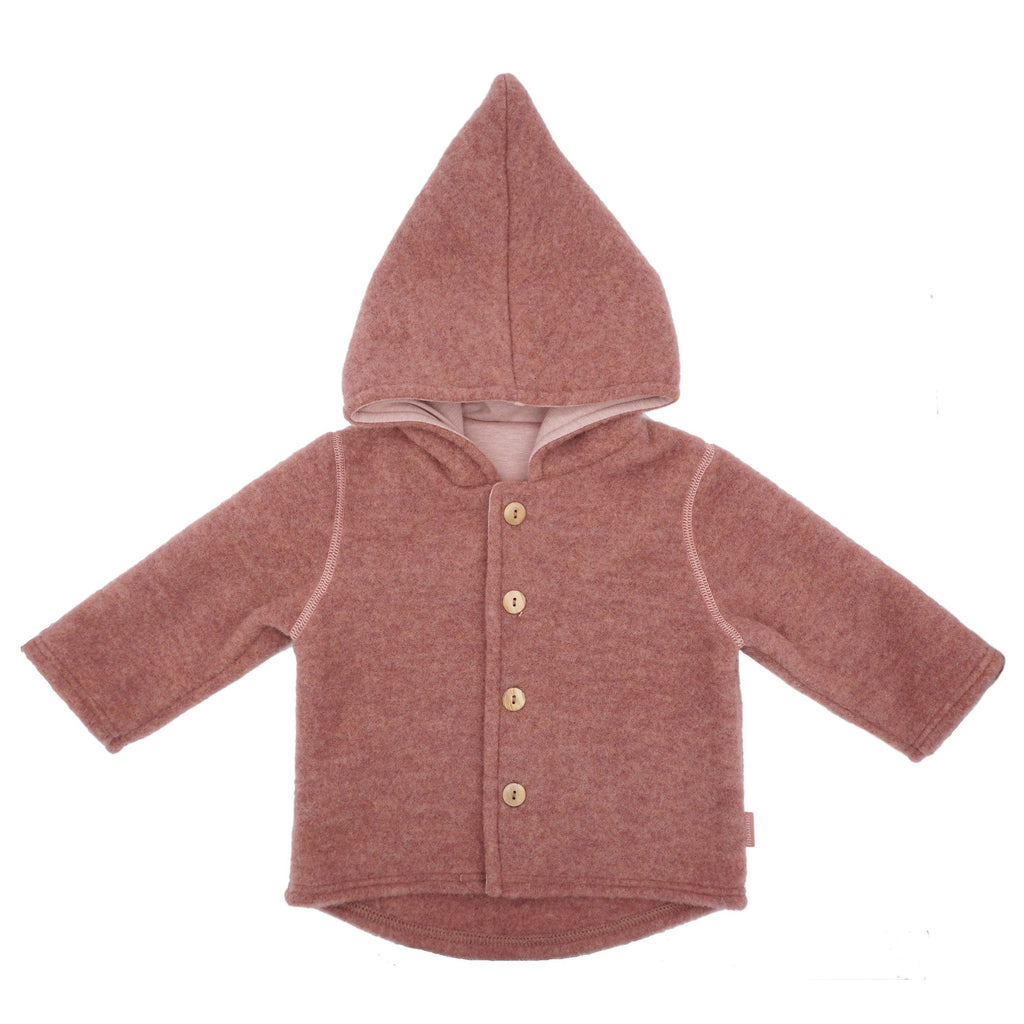 Maximo GOTS Baby Jacke Wollfleece – Kuschelige Babyjacke - Sausebrause Shop