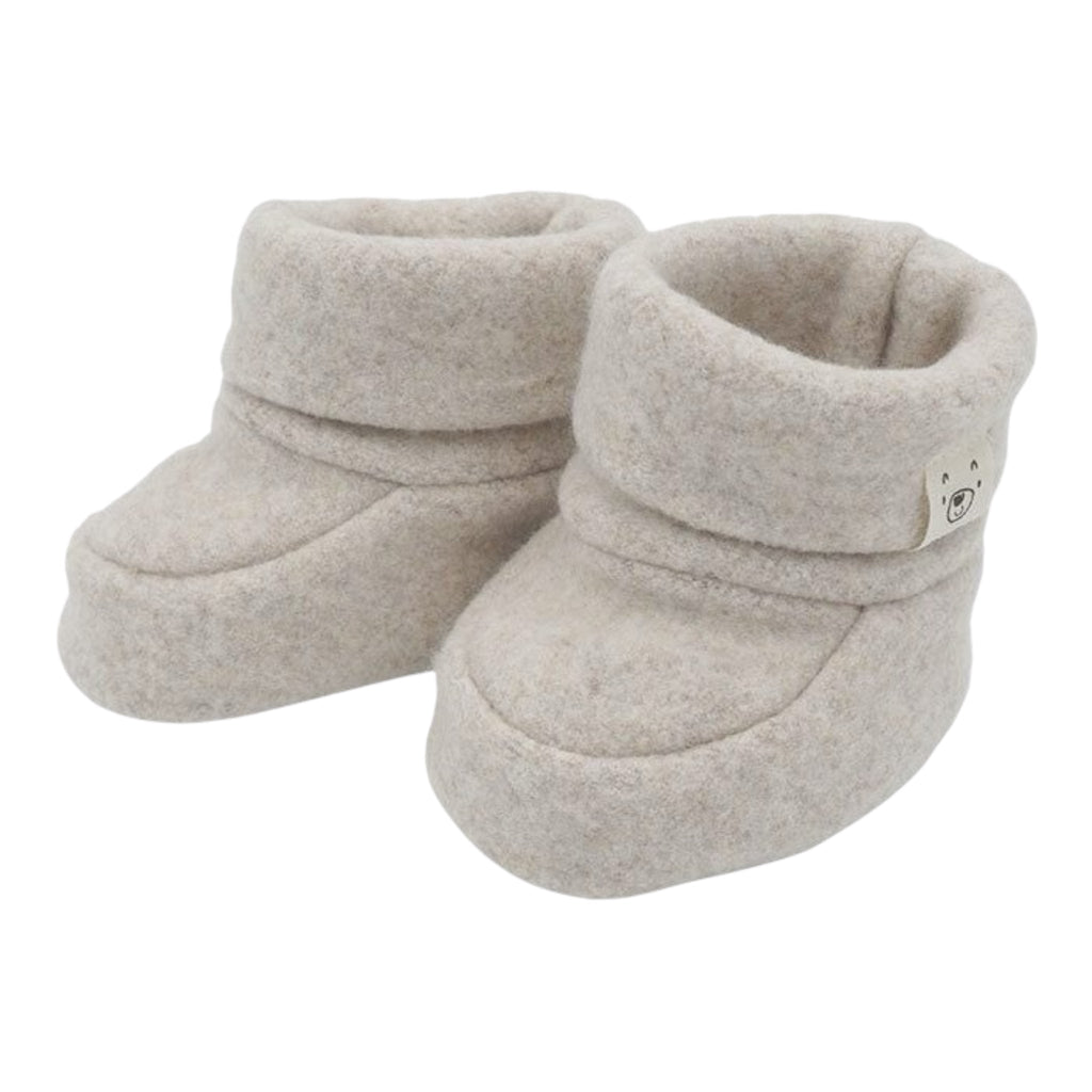 Maximo GOTS Baby Krabbelschuhe Fleece Baumwolle - Sausebrause Shop