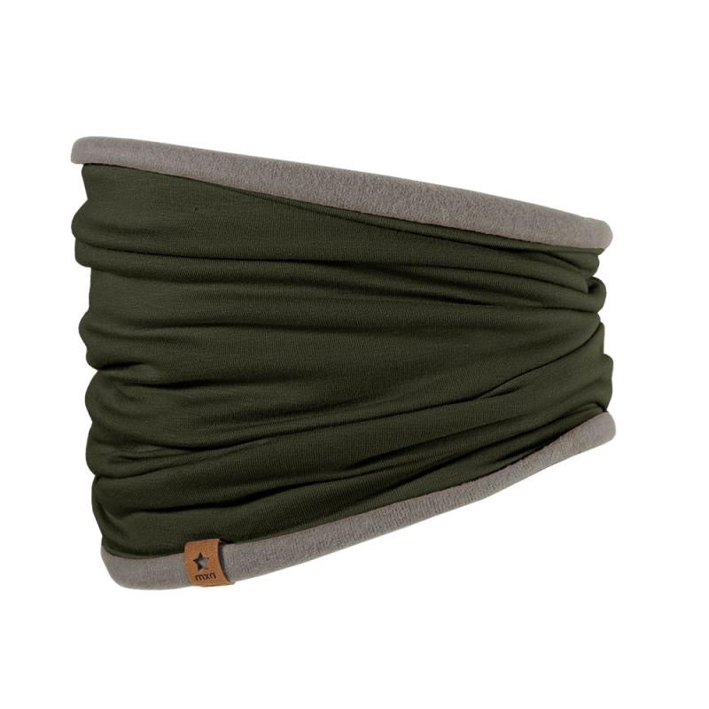 Maximo Kids Tube Jersey Uni – Schlauchschal in Dunkelkhaki - Sausebrause Shop