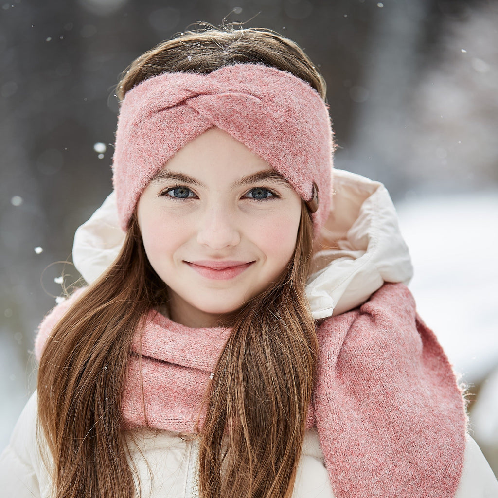 Maximo Kinder Stirnband doppelt Knoten Mädchen Rosa - Sausebrause Shop