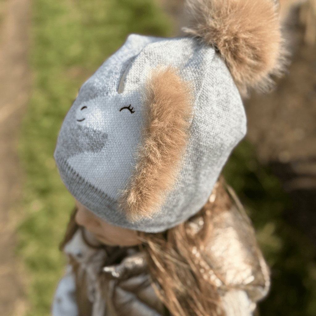 Maximo Mädchen Mütze Einhorn grau - Sausebrause Shop