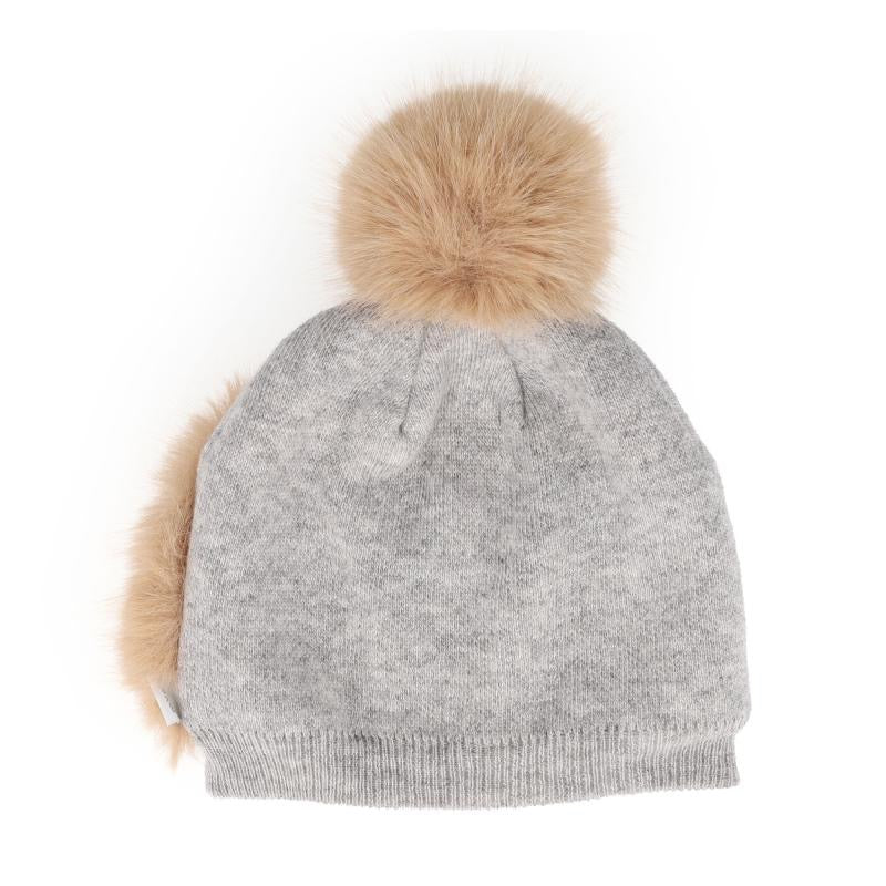 Maximo Mädchen Mütze Einhorn grau - Sausebrause Shop