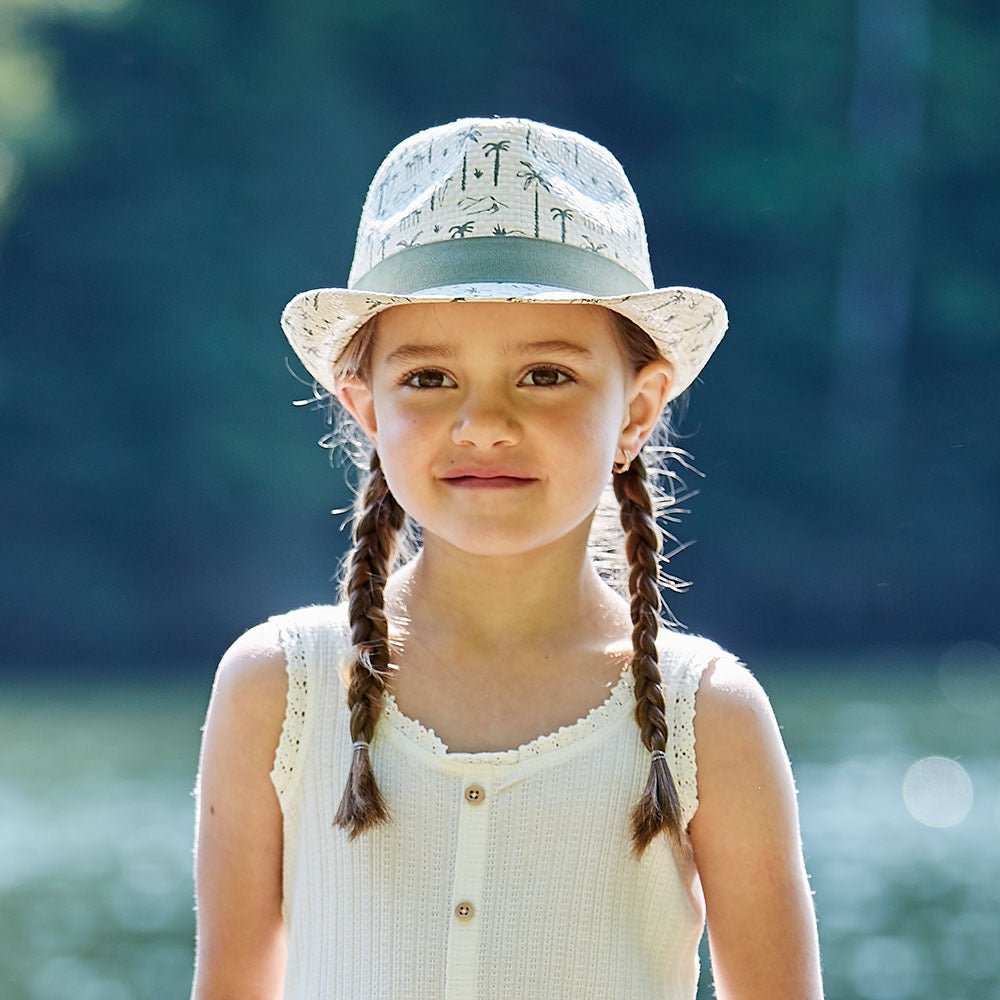 Maximo Mini Boy Strohhut Dinosaurier - Sausebrause Shop