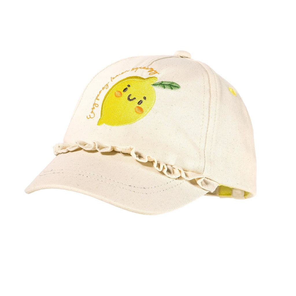 Maximo Mini Girl Cap Limone mit Klettverschluss - Sausebrause Shop