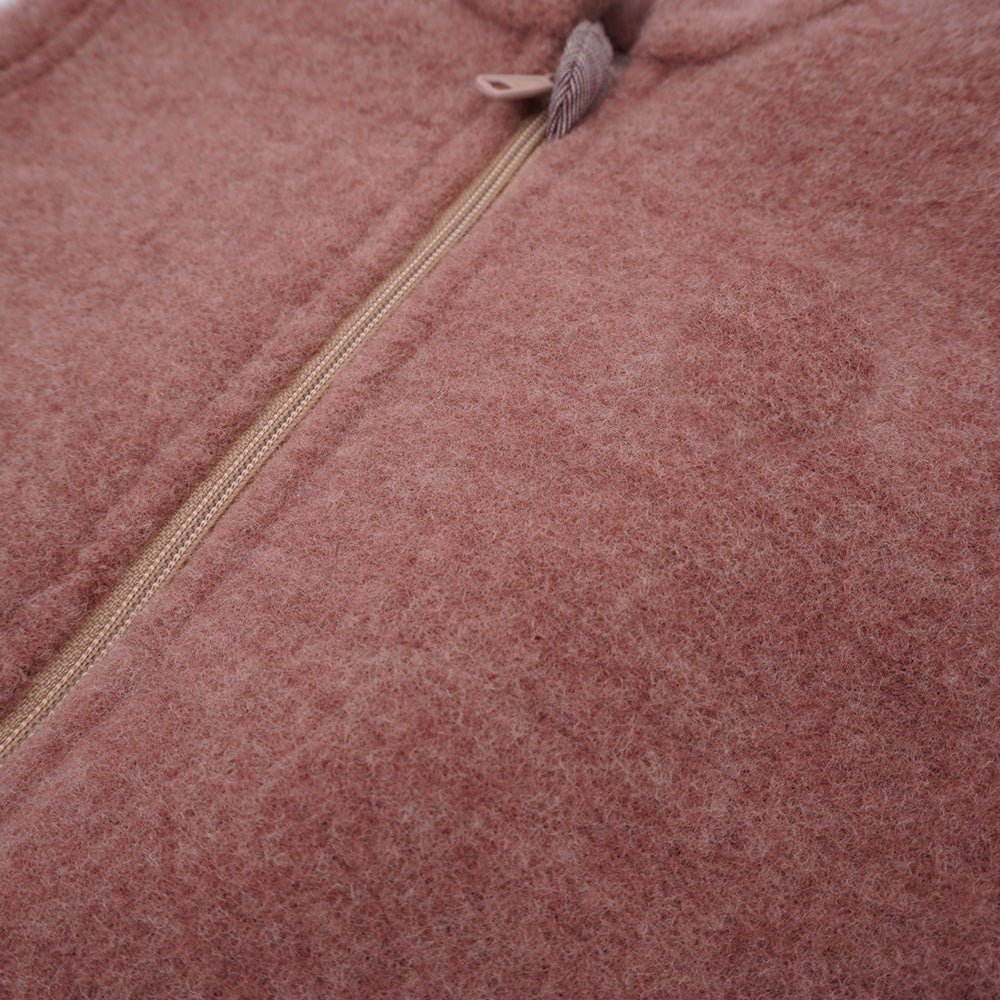Maximo Mini Jacke Wollfleece – Kinderjacke mit Reißverschluss - Sausebrause Shop