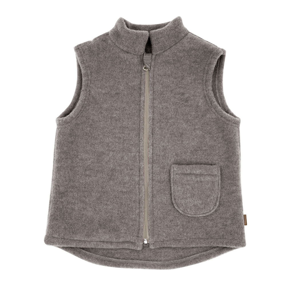 Maximo Mini Weste Wollfleece – Kinderweste mit Reißverschluss - Sausebrause Shop