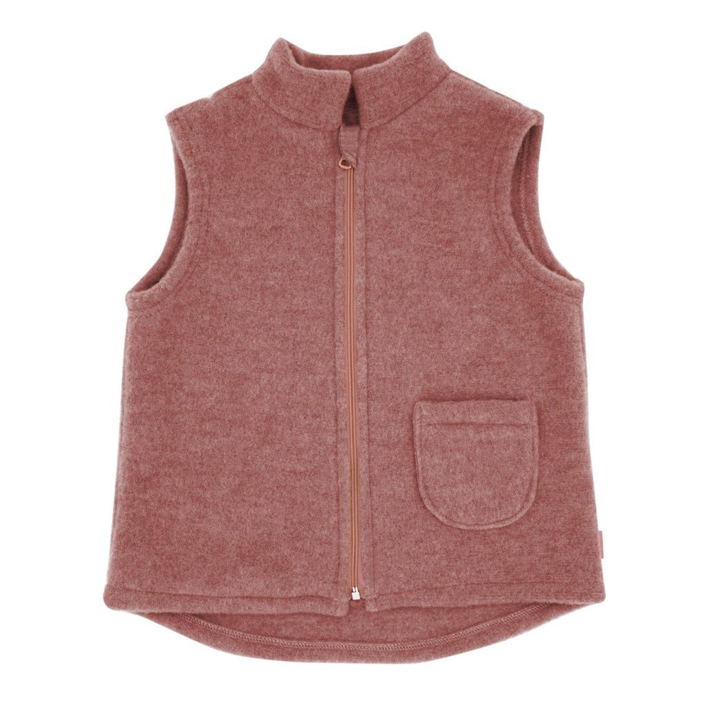 Maximo Mini Weste Wollfleece – Kinderweste mit Reißverschluss - Sausebrause Shop