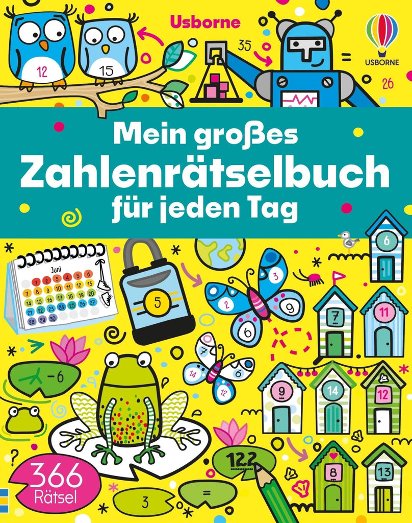 Mein großes Zahlenrätselbuch für jeden Tag - Sausebrause Shop