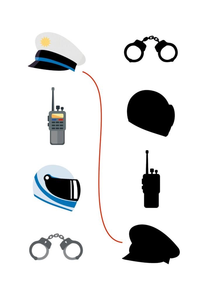 Mein kunterbunter Kindergartenblock Rätsel ohne Text Feuerwehr & Polizei - Sausebrause Shop