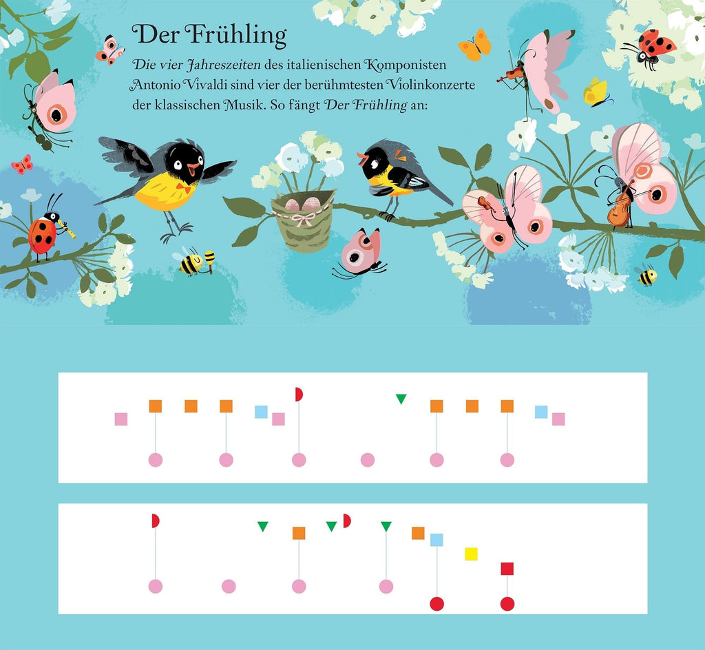 Mein Usborne Klavierbuch klassische Musikstücke zum Nachspielen - Sausebrause Shop