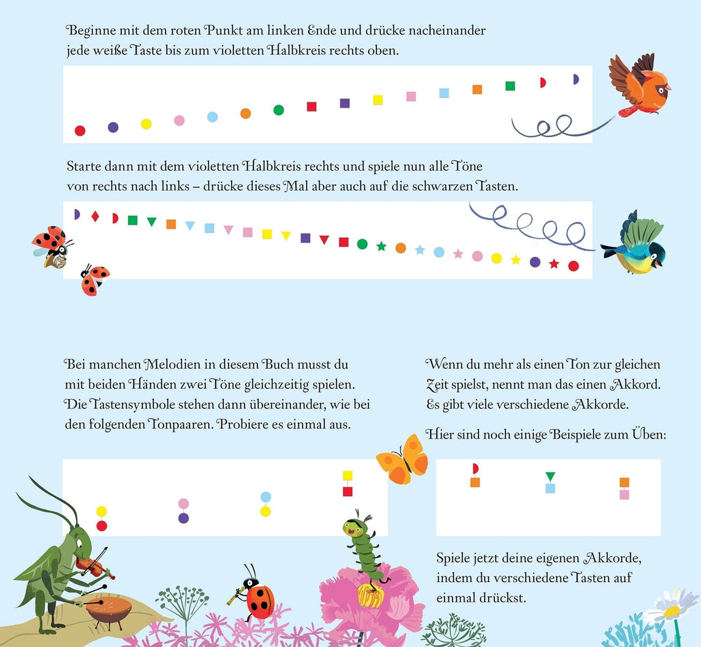 Mein Usborne Klavierbuch klassische Musikstücke zum Nachspielen - Sausebrause Shop