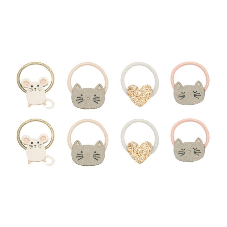 Mimi & Lula Cat & Mouse Mini Haargummis – 8er Set - Sausebrause Shop