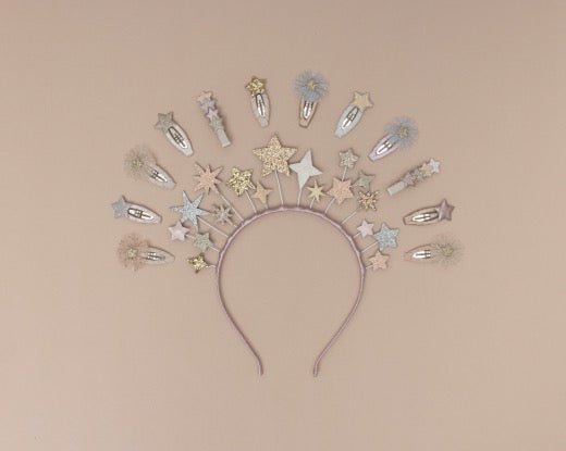 Mimi & Lula Celeste Unicorn Mini Clic Clacs – 5 Haarklemmen - Sausebrause Shop