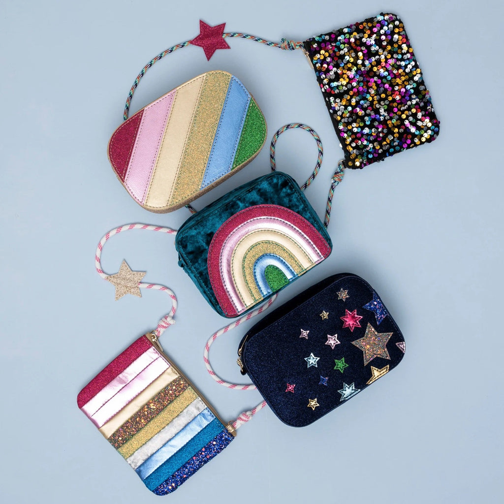 Mimi & Lula Dancing Queen Stripe Bag – glitzernde Kindertasche - Sausebrause Shop