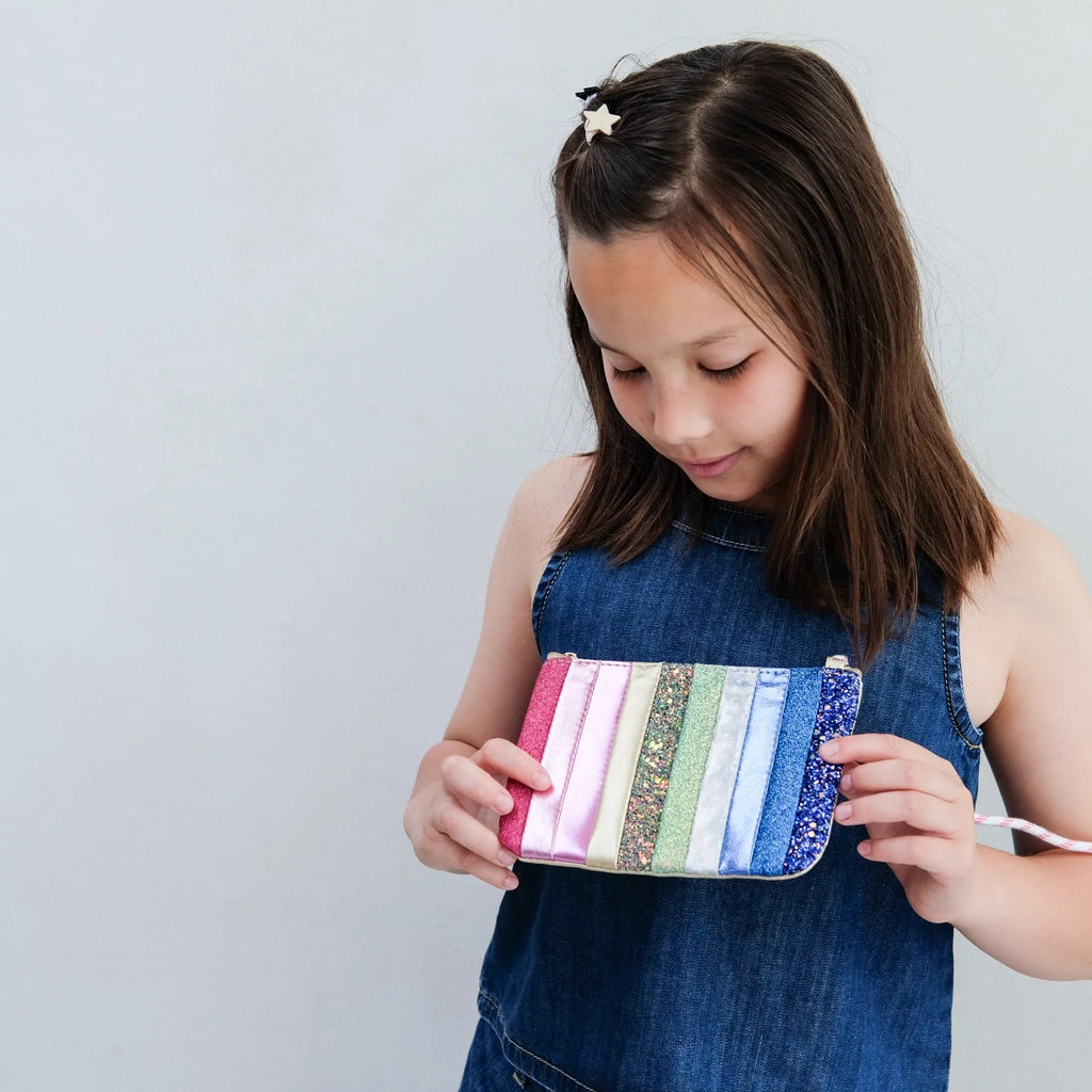 Mimi & Lula Dancing Queen Stripe Bag – glitzernde Kindertasche - Sausebrause Shop