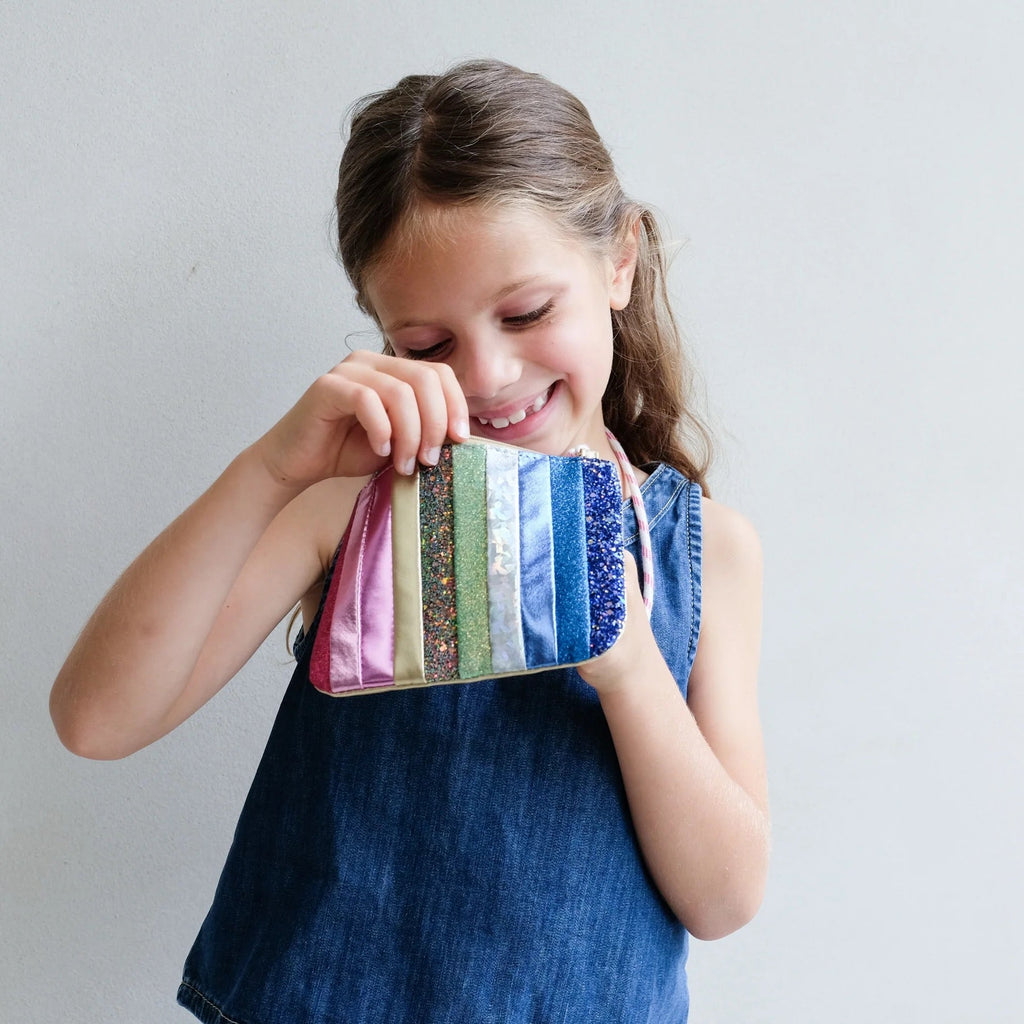 Mimi & Lula Dancing Queen Stripe Bag – glitzernde Kindertasche - Sausebrause Shop
