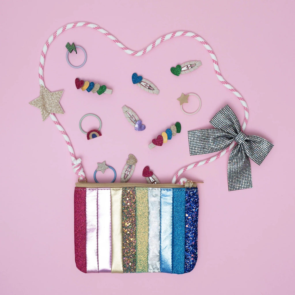Mimi & Lula Dancing Queen Stripe Bag – glitzernde Kindertasche - Sausebrause Shop