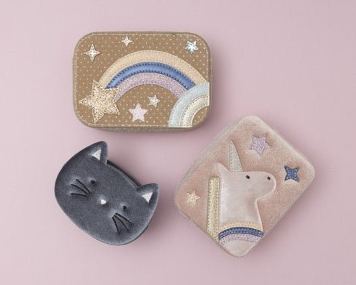 Mimi & Lula Einhorn Boxy Bag – Kindertasche mit Glitzer - Sausebrause Shop
