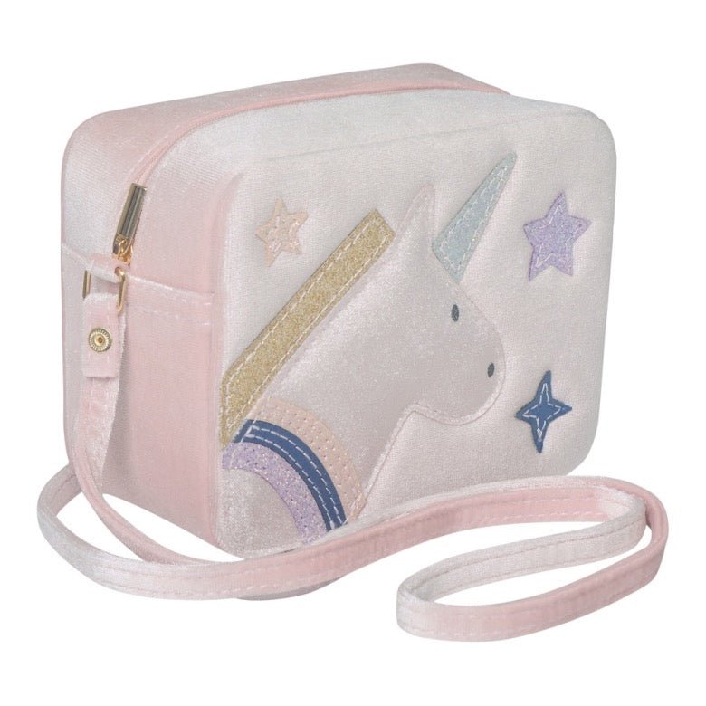 Mimi & Lula Einhorn Boxy Bag – Kindertasche mit Glitzer - Sausebrause Shop