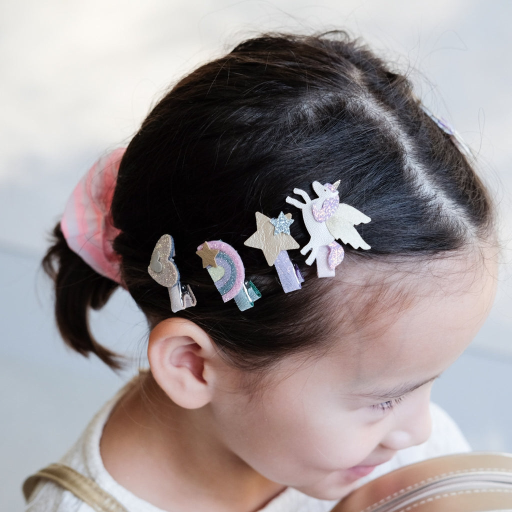 Mimi & Lula Flying Unicorn Mini Clips - Sausebrause Shop