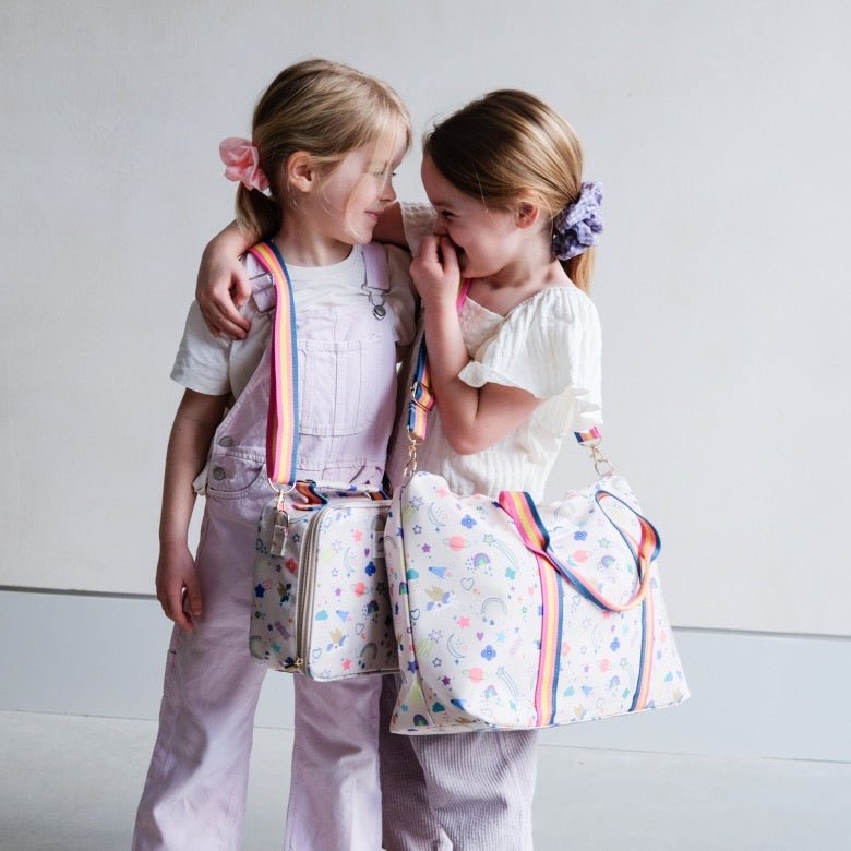 Mimi & Lula Giant Scrunchie gestreift Pink - Sausebrause Shop