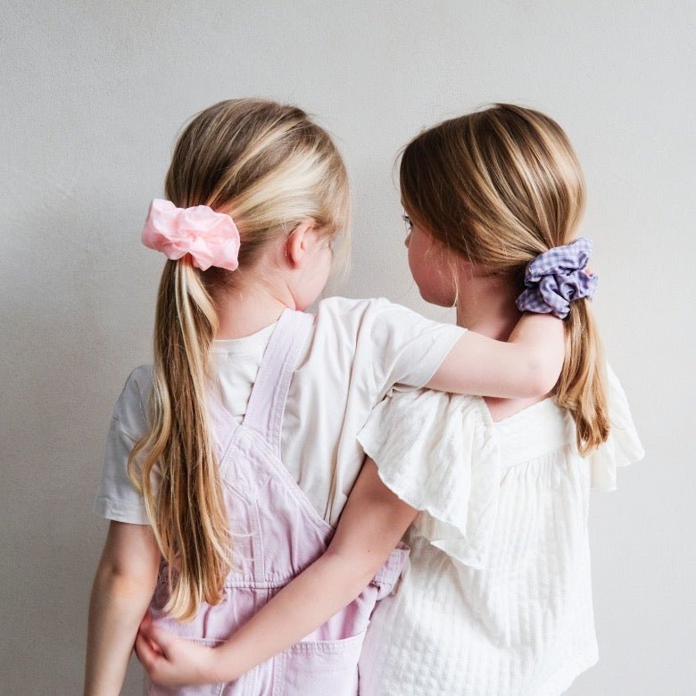 Mimi & Lula Giant Scrunchie gestreift Pink - Sausebrause Shop