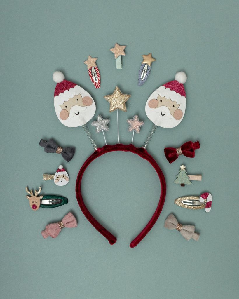 Mimi & Lula – Haarclips Rentier und Zuckerstange – 4er Set - Sausebrause Shop