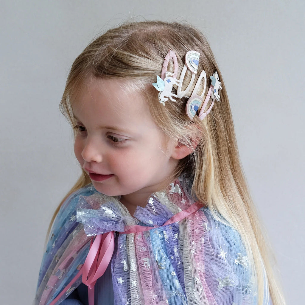 Mimi & Lula Haarspangen Einhorn & Regenbogen 4er Set - Sausebrause Shop