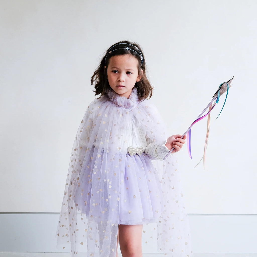 Mimi & Lula Kostüm Umhang Lilac Heart - Sausebrause Shop