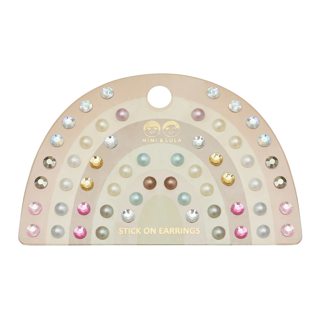 Mimi & Lula Pink Gem & Pearl Ohrsticker – 30 Paar - Sausebrause Shop