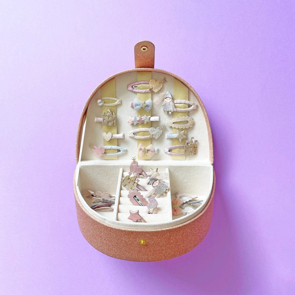 Mimi & Lula Pink Rainbow Schmuckkästchen – Glitzerbox - Sausebrause Shop