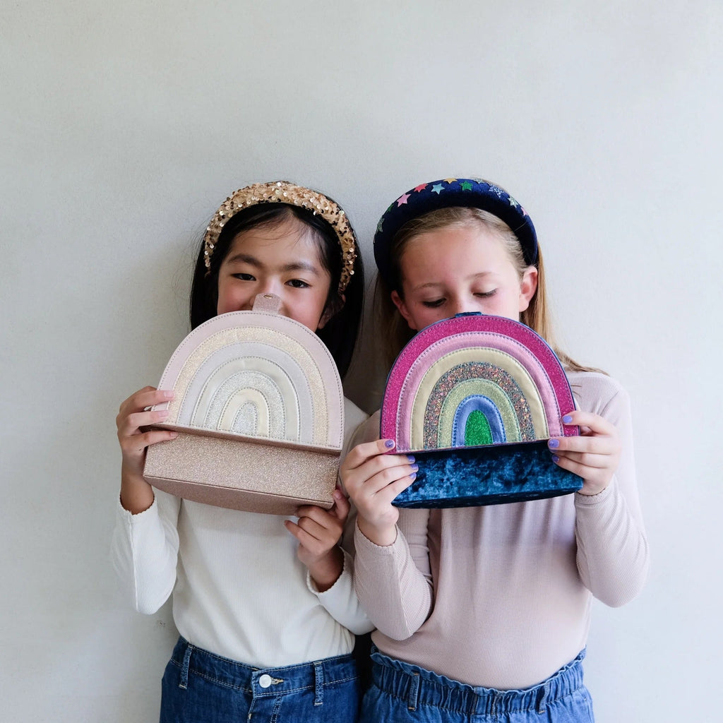 Mimi & Lula Pink Rainbow Schmuckkästchen – Glitzerbox - Sausebrause Shop