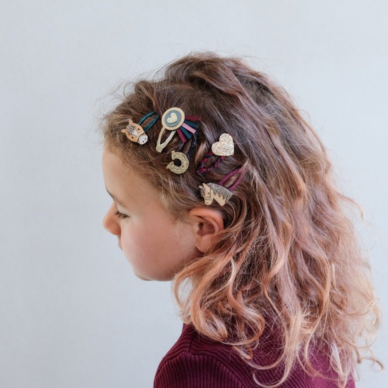 Mimi & Lula Pony Pals Mini Haarspangen – 5er Set - Sausebrause Shop