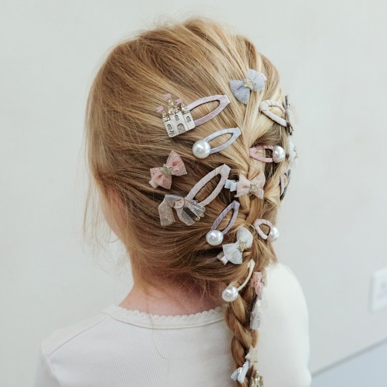 Mimi & Lula Princess & Castle Mini Clips – 8 Glitzer Clips - Sausebrause Shop