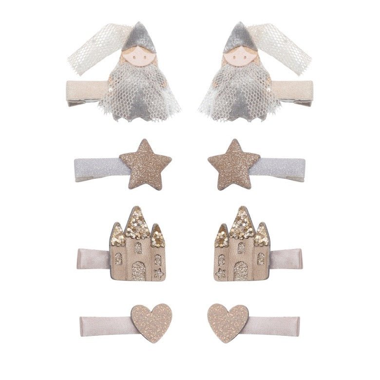 Mimi & Lula Princess & Castle Mini Clips – 8 Glitzer Clips - Sausebrause Shop