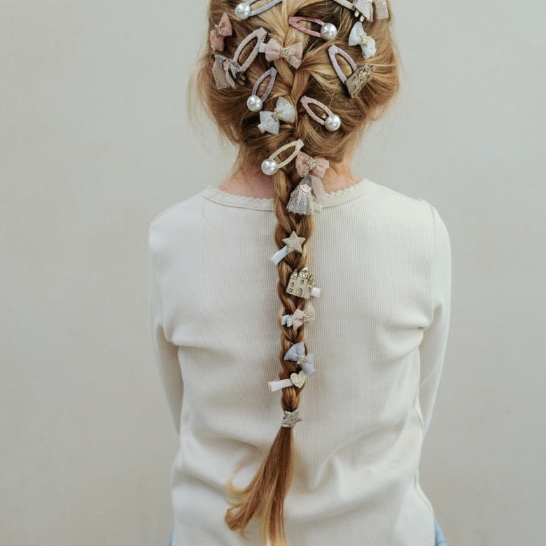 Mimi & Lula Princess Clip Set – 4 Haarclips mit Glitzer - Sausebrause Shop