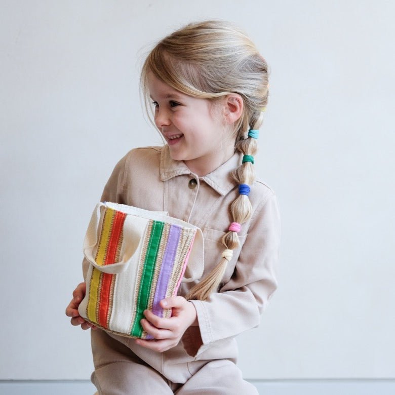 Mimi & Lula Rainbow Korbtasche - Sausebrause Shop