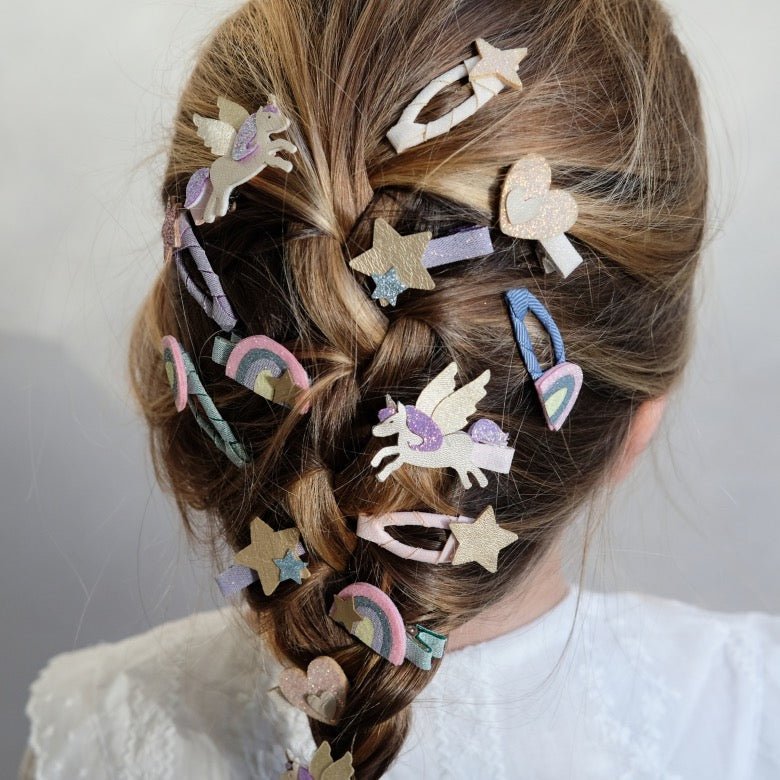 Mimi & Lula Rainbow & Star Mini Haarspangen - Sausebrause Shop