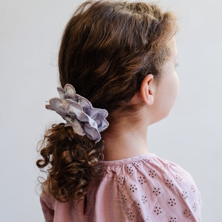 Mimi & Lula Scrunchie geblümt Blau - Sausebrause Shop