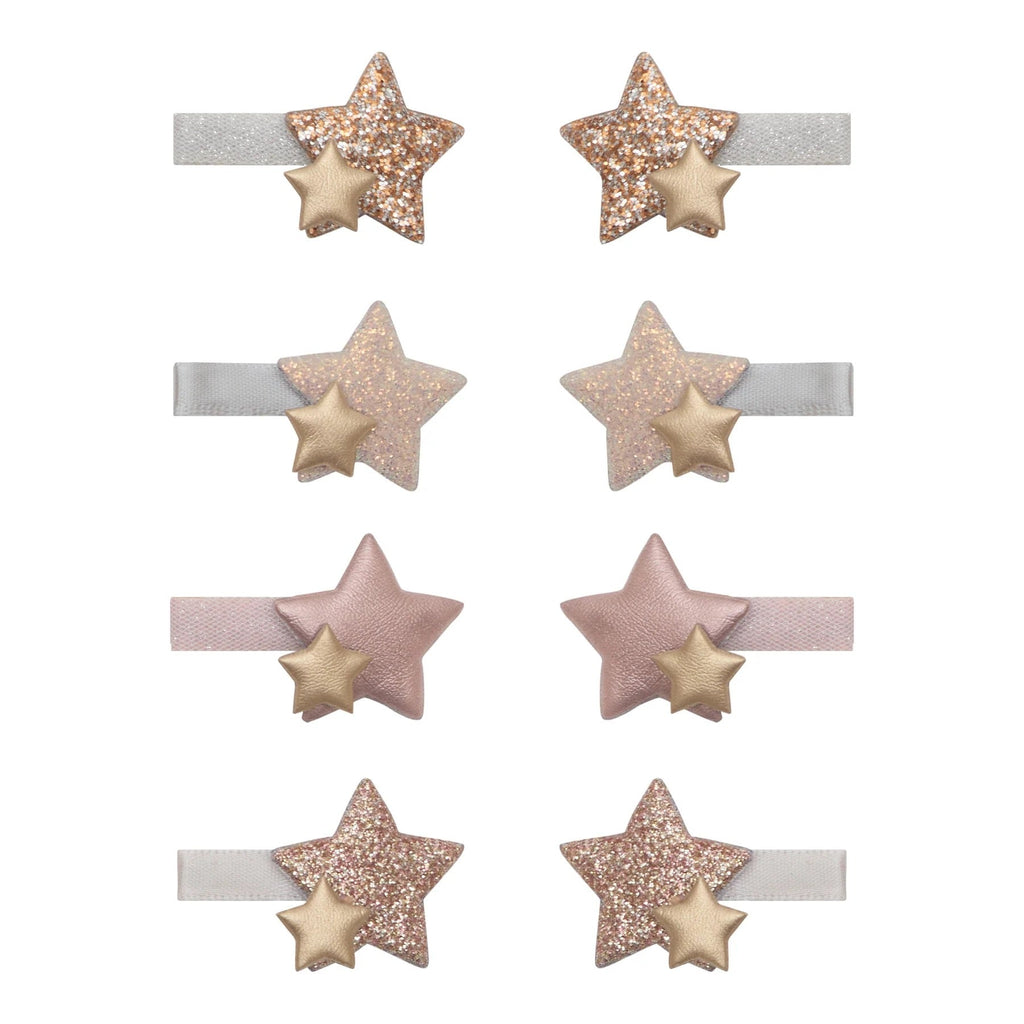Mimi & Lula – Sparkle Star Mini Clips – 8er Set - Sausebrause Shop