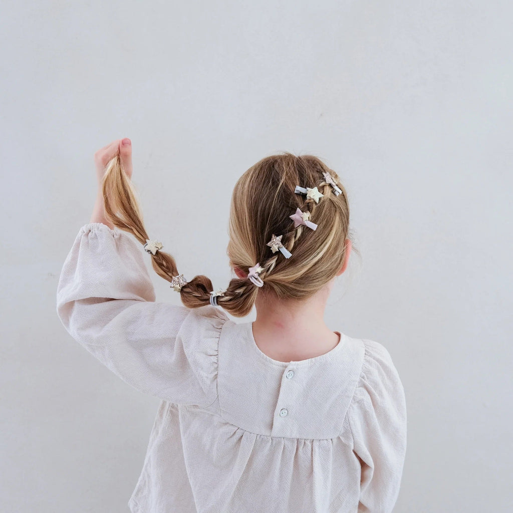 Mimi & Lula – Sparkle Star Mini Clips – 8er Set - Sausebrause Shop
