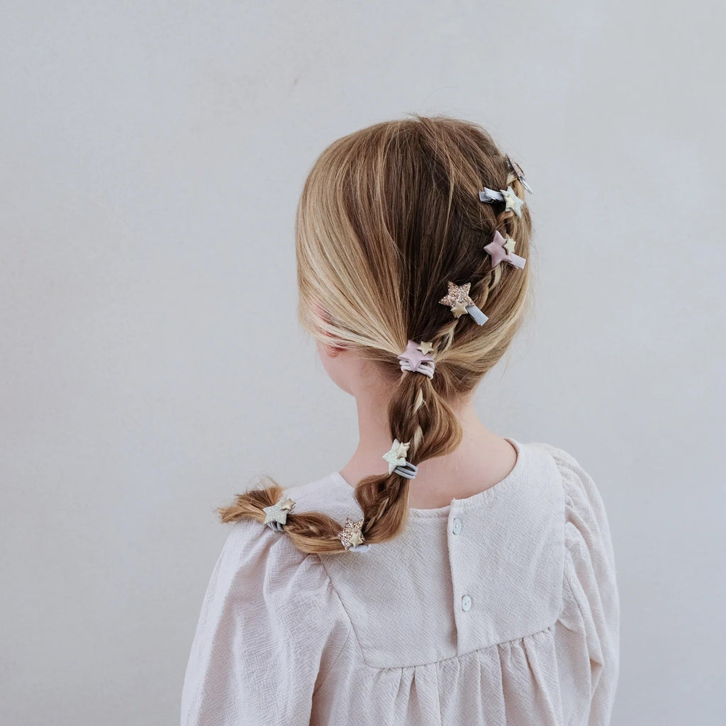 Mimi & Lula – Sparkle Star Mini Clips – 8er Set - Sausebrause Shop