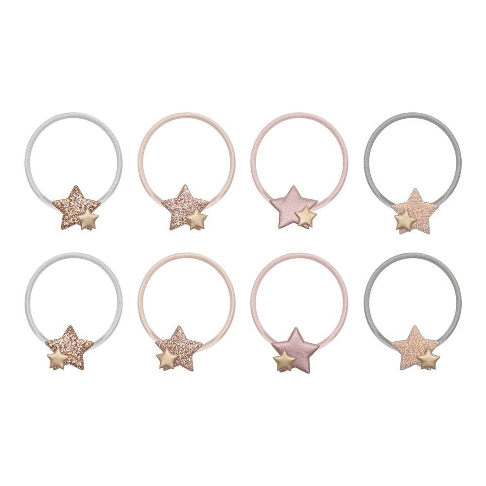 Mimi & Lula – Sparkle Star Ponies – 8er Set Haar - Gummis - Sausebrause Shop