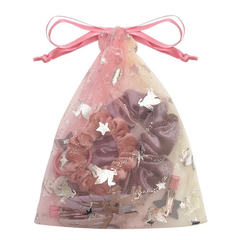 Mimi & Lula Unicorn Sparkle Pouch – Set mit Haargummis & Spangen - Sausebrause Shop