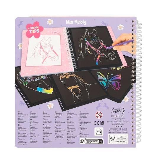 Miss Melody Magic Scratch Book - Sausebrause Shop