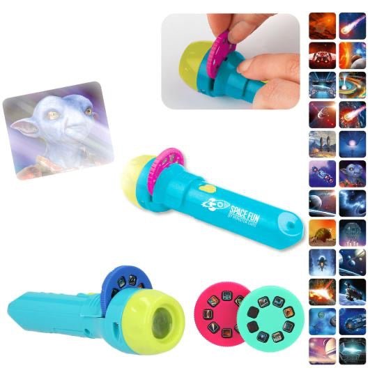 Monster Cars Taschenlampe SPACE FUN – leuchtende Bilderwelt für Kids - Sausebrause Shop