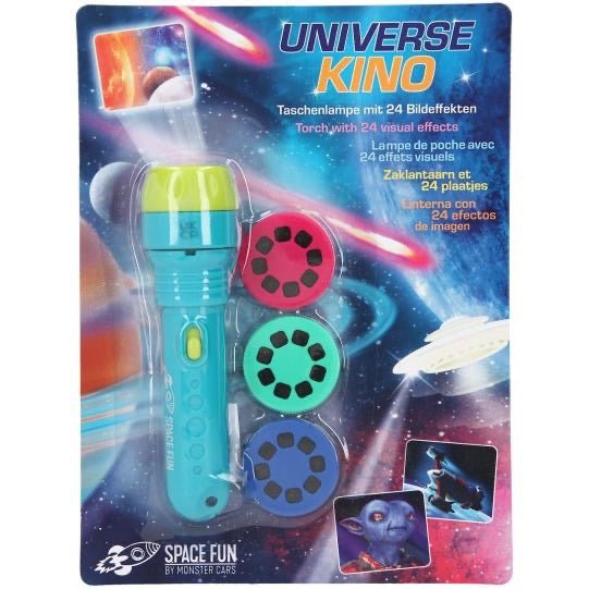 Monster Cars Taschenlampe SPACE FUN – leuchtende Bilderwelt für Kids - Sausebrause Shop